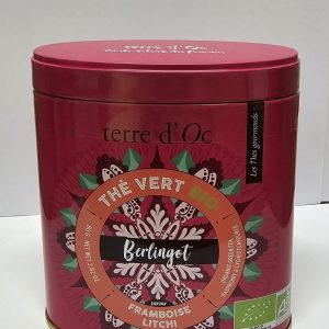 Thé vert bio Berlingot Framboise Litchi